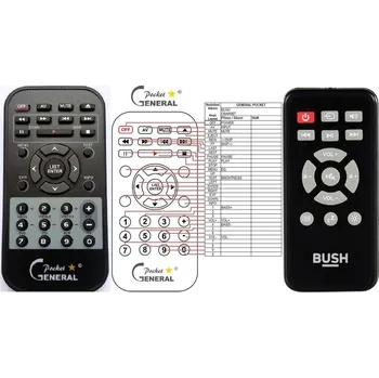 Dálkový ovladač General BUSH CBAR6BT - náhradní dálkový ovladač