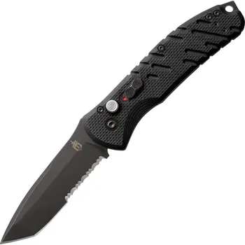 kapesní nůž Zavírací nůž Gerber Propel Auto Black Tanto Serrated