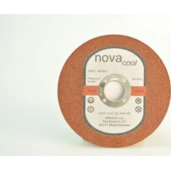 Řezný kotouč NOVACOOL Řezný kotouč 125x2,0x22,23 A46T NovaCool rovný