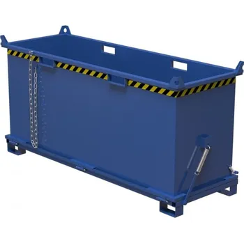 Odpadkový koš HTI Kontejner s výklopným dnem, 2000 litrů