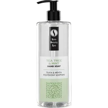Mýdlo Dezinfekční tekuté mýdlo Sara Beauty Spa - Tea Tree a Máta 500 ml