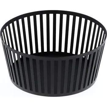 YAMAZAKI Mísa na ovoce Tower 3812, vysoká, černá