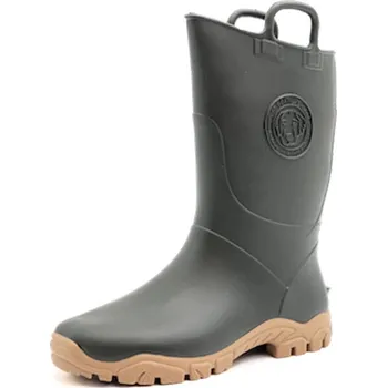 Chlapecké holínky dětské holínky BOATILUS DUCKY SMELLY WELLY RAIN BOOT C kaki/beige - 28/29