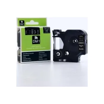 Pásek do tiskárny Kompatibilní páska s Dymo 45021 / S0720610 12mm x 7m, bílý tisk / černý podklad