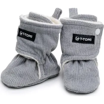 Capáčky T-tomi Capáčky Warm (0-3 měsíce) Grey