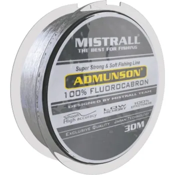 Vlasec Mistrall Admunson 100% Fluorocarbon 30m 0,10mm/1,1kg