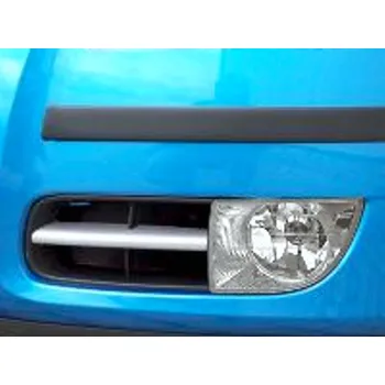 Tuning Lišty sání předního nárazníku (mlhová světla hranatá) Škoda Roomster 2006-2010 | Milotec