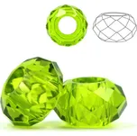 Šperky4U Skleněný navlékací korálek Rondelle - RD0015