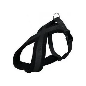Postroj pro psa Nylonový postroj PREMIUM podšitý - černá 26-38cm/10mm