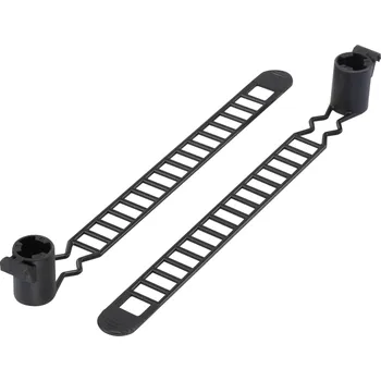 Stahovací páska TRU COMPONENTS 1592781, TC-MAT-120BK203, stahovací pásky, 10 mm, 120 mm, černá, 1 ks