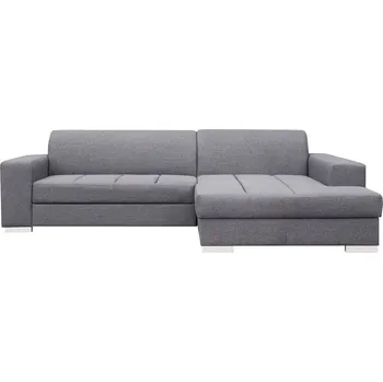 Sedací souprava Rozkládací rohová sedačka MIRION šedá