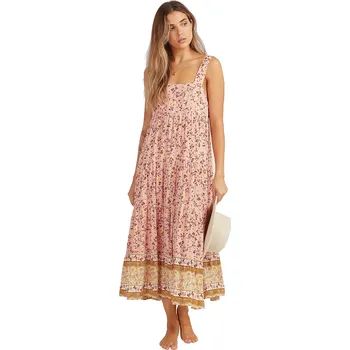 Dámské šaty šaty Billabong Shine On Midi - Pink XS
