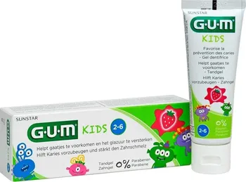 Zubní pasta GUM zubní pasta Kids (2-6let) jahodová 50ml B3000EE