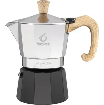 Moka konvice Forever Moka Miss Moka Woody 2 šálky
