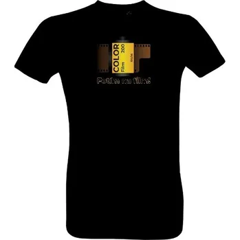 Tričko s potiskem Fotím na film! pánské