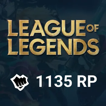 Herní zařízení League of Legends - Riot Points - 1135 RP