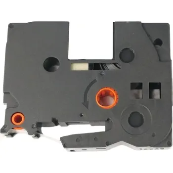 Pásek do tiskárny Páska - BROTHER TZE-FX641 - 18 mm x 8 m žlutá - černý tisk - flexibilní - kompatibilní