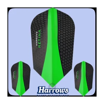 Příslušenství pro šipky Letky na šipky Harrows Retina 1188 zelené dlouhé