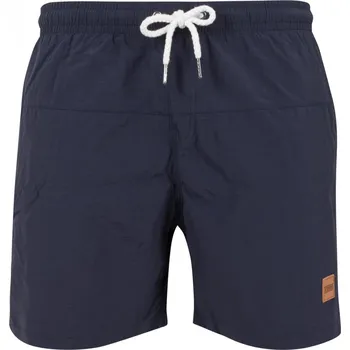 Pánské plavky Urban Classics Block Swim Shorts Navy XXXL