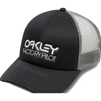 Kšiltovka Kšiltovka Oakley Factory Pilot Trucker Hat, Blackout