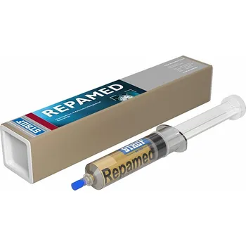 Průmyslové lepidlo STAUF REPAMED Rychlá a snadná oprava dutin pod parketami transparentní, 50 ml