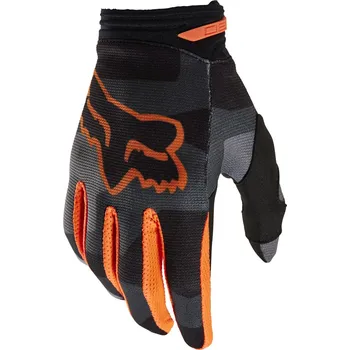 Sportovní oblečení FOX 180 Bnkr Glove - S, Grey Camo MX23
