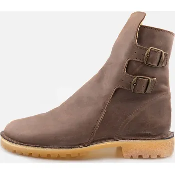 Dámské kozačky Buckle Farm Chocolate - 37,5 / Bez zateplení + 0 Kč