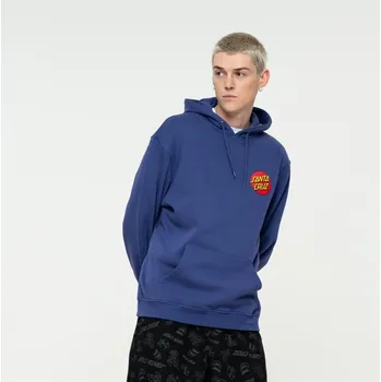 Pánská mikina SANTA CRUZ mikina - Classic Dot Chest Hood Navy Blue (NAVY BLUE)