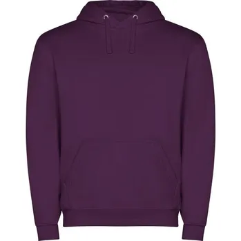 Pánská mikina ROLY Mikina Capucha s klokaní kapsou, pánská E1087-71-L L Purpurová