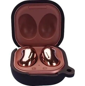 Příslušenství pro reproduktor AlzaGuard Premium Silicone Case pro Samsung Galaxy Buds Live / Pro / FE / 2 / 2 Pro černé
