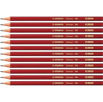 Mikrotužka STABILO Schwan HB, šestihranná - balení 12 ks