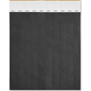 Náramek Náramek pro účastníky akcí tyvek, černá