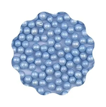 Čokoláda Cukrové perly MODRÉ tmavé, 50 g