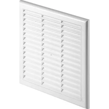 Revizní dvířka Mřížka větrací s rámem a síťovinou 300x300mm bílá Den Braven