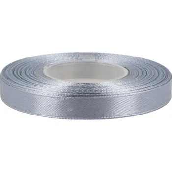 Atlasová stuha šíře 9 mm POL, barva Šedá (3176)