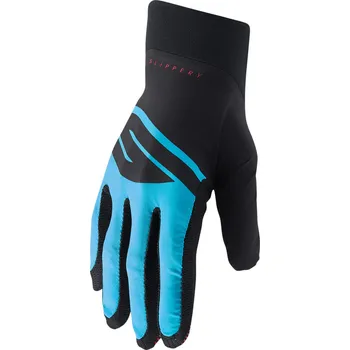 Rukavice Slippery USA Rukavice pro vodní sporty SLIPPERY FLEX LITE GLOVE - černá/modrá Velikost.: XL