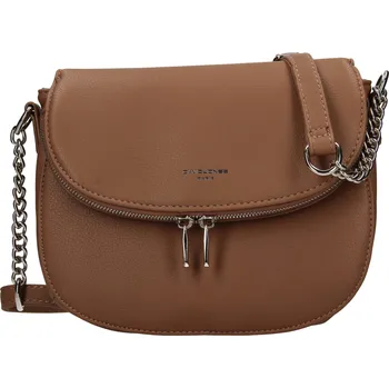 Kabelka Dámská crossbody kabelka David Jones Daelas - koňak