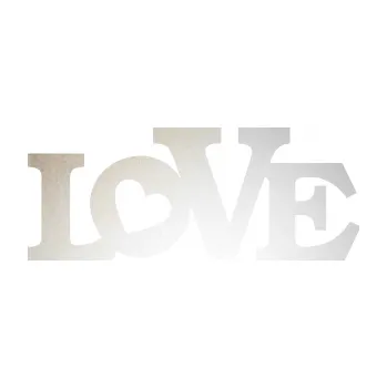 Polep vozidla SAMOLEPKA Love 002 nápis se srdíčkem (82 - odrazková reflexní bílá) NA AUTO, NÁLEPKA, FÓLIE, POLEP, TUNING, VLASTNÍ TEXT, TISK, AUTOSAMOLEPKY.cz, POLEPY, OBRÁZEK, LOGO, SAMOLEPKY