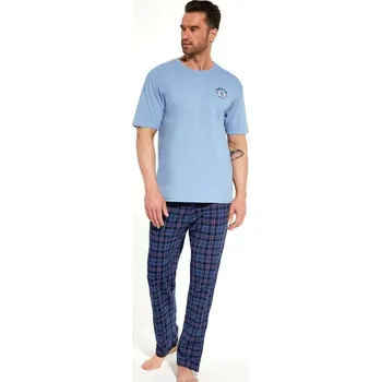 Pánské pyžamo Pánské pyžamo Cornette 134/212 Acrtic2 Modrá XL