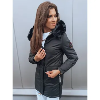 Dámský kabát Dámský kabát DSTREET ČERNÁ XXL