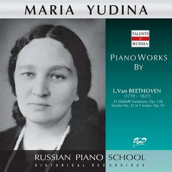 Zahraniční hudba Yudina Maria: Piano Works by Beethoven - CD