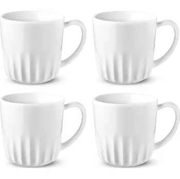 Porcelánové hrnky Ribby 4 ks - 500 ml