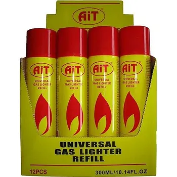 AiT plyn do zapalovačů, 300 ml - balení 12 ks