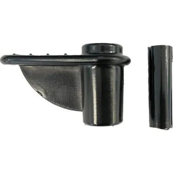 Ohradník Izolátor pro elektrický ohradník, nášlap s vnitřní kleštinou pro sklolaminátové tyčky - 10 ks