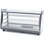 Maxima Vyhřívaná vitrína na potraviny 121,5 cm - 3 police - 186 l - tepelná - teplá vitrína, tepelka