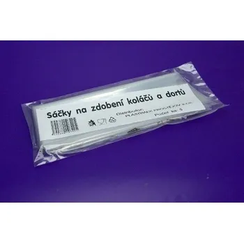 sáček 5ks cukrářský na zdobení, PE