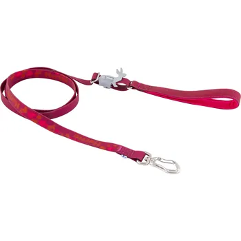 Vodítko pro psa Hurtta & Co Hurtta Mudventure leash malinové Šířka: 20mm