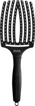 kartáč na vlasy Olivia Garden Fingerbrush Ionic Large černý