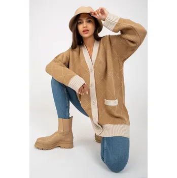 Dámský svetr Svetr na zapínání model 170817 Rue Paris universal