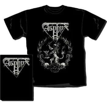 Pánské tričko triko Asphyx - Baphomet, Lion